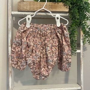 Floral Long Sleeve Baby Romper